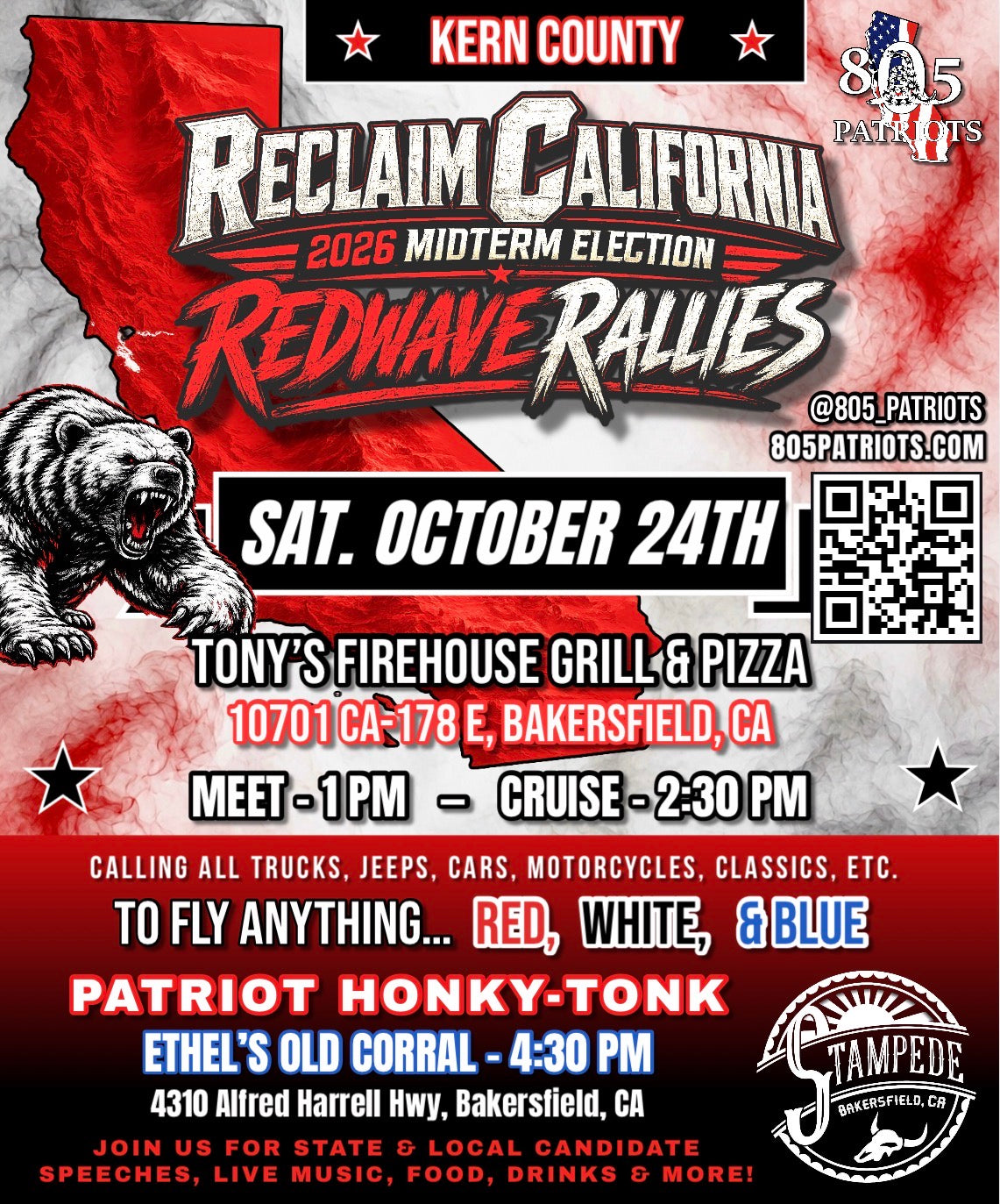 KERN COUNTY MIDTERM ELECTION RALLY!
